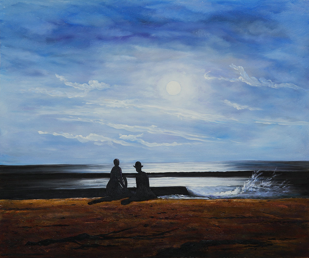 Moonlight by Winslow Homer